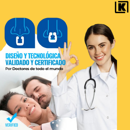 DormiZen®- Clip Nasal ANTI-RONQUIDOS ¡1+1 GRATIS!