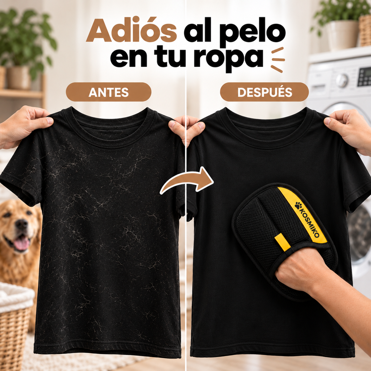 Manopla Quita Pelos Para Mascota