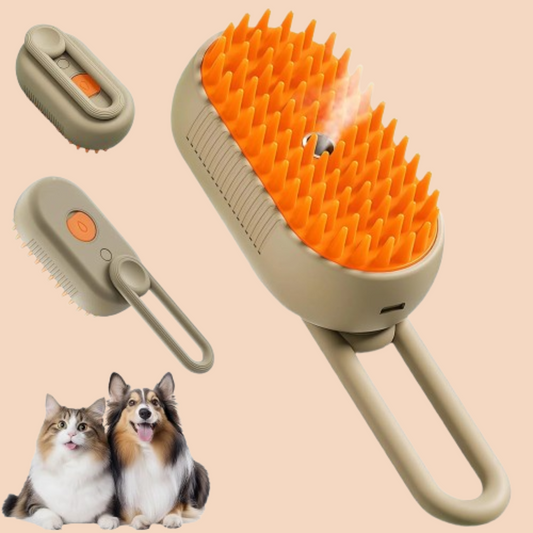 PawBrush® ~ Cepillo de Vapor para Mascotas